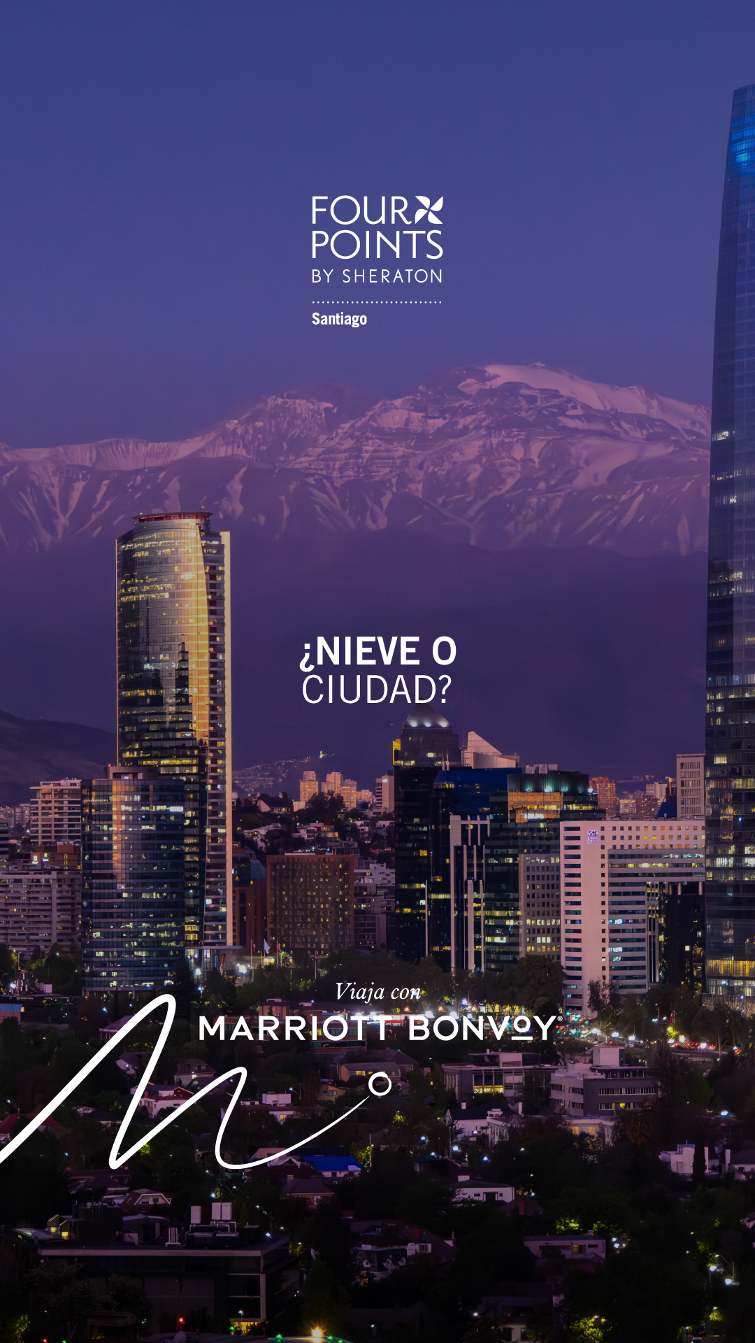 Four Points by Sheraton Santiago Facebook ad from Apr 1, 2026