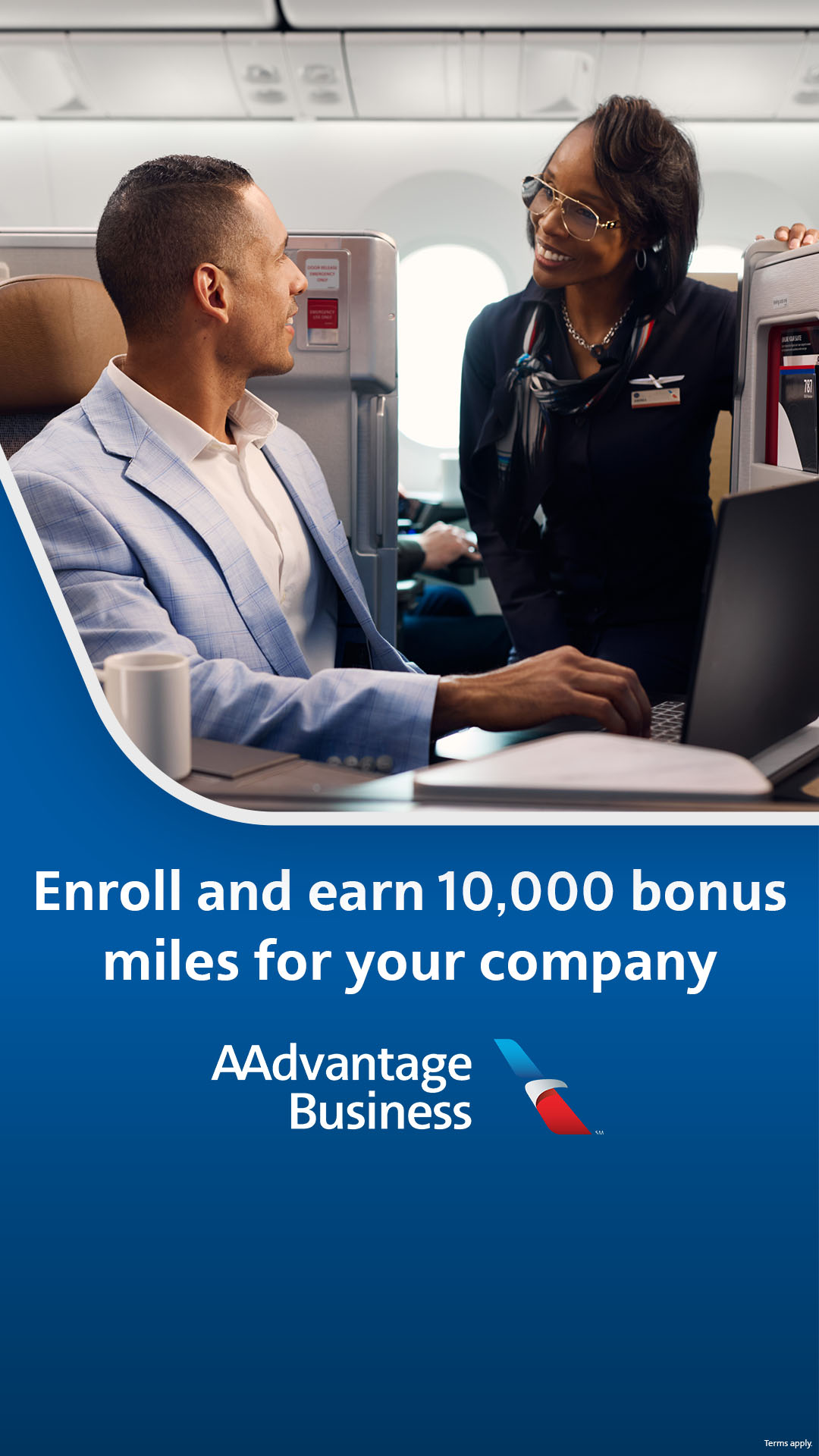 American Airlines Facebook ad