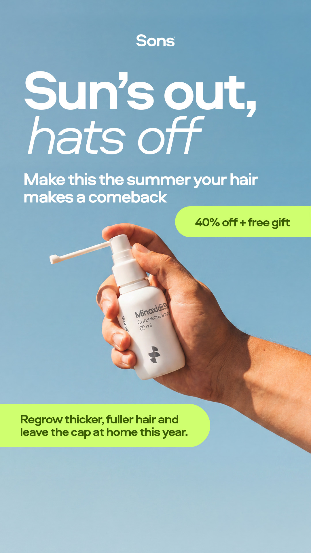 Sons Facebook ad