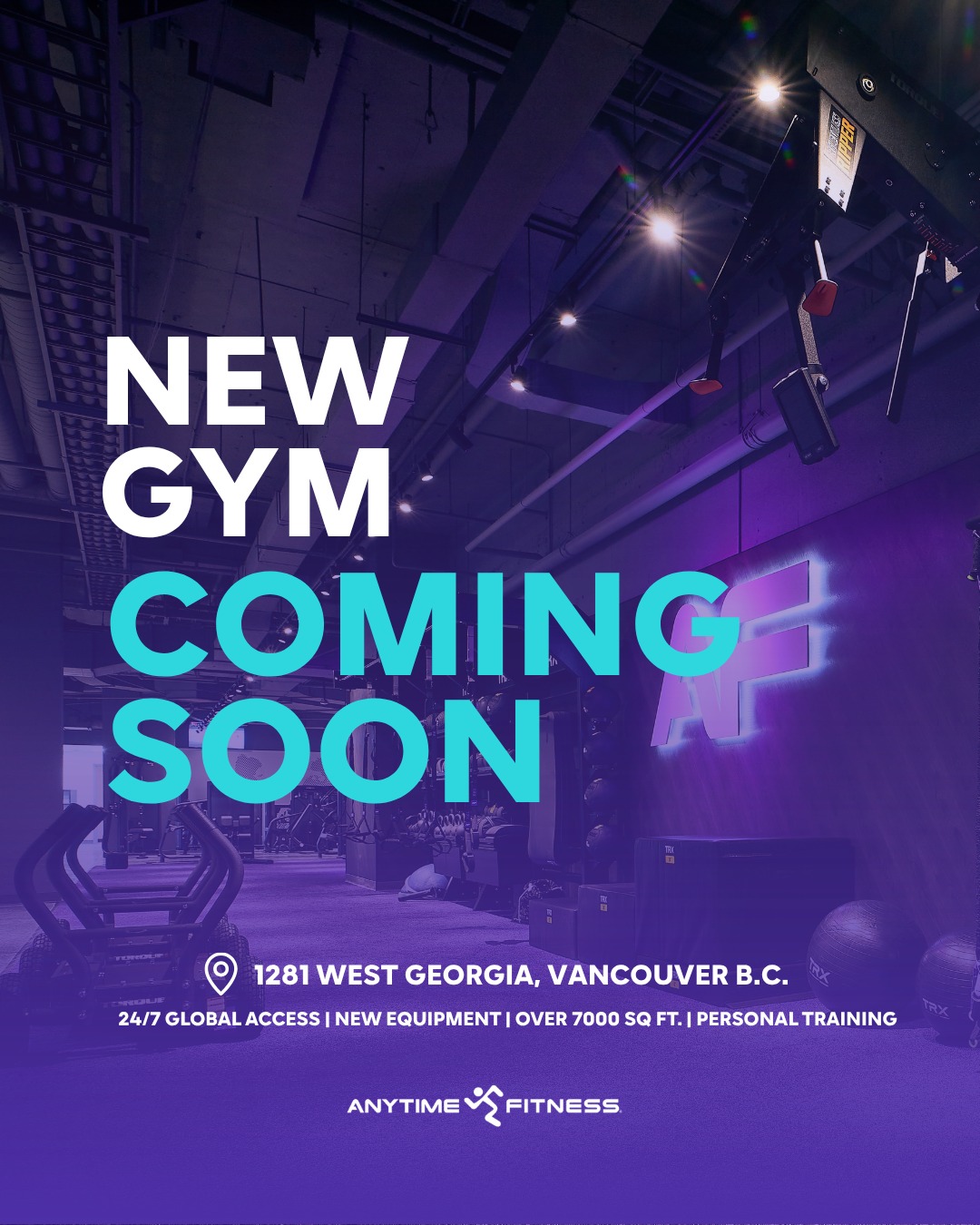 Anytime Fitness Coal Harbour Facebook ad: Get Fit First