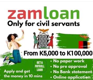 Zamloan Facebook ad: Login - ZamLoan Zambia | Get a loan in Zambia in 1 hr