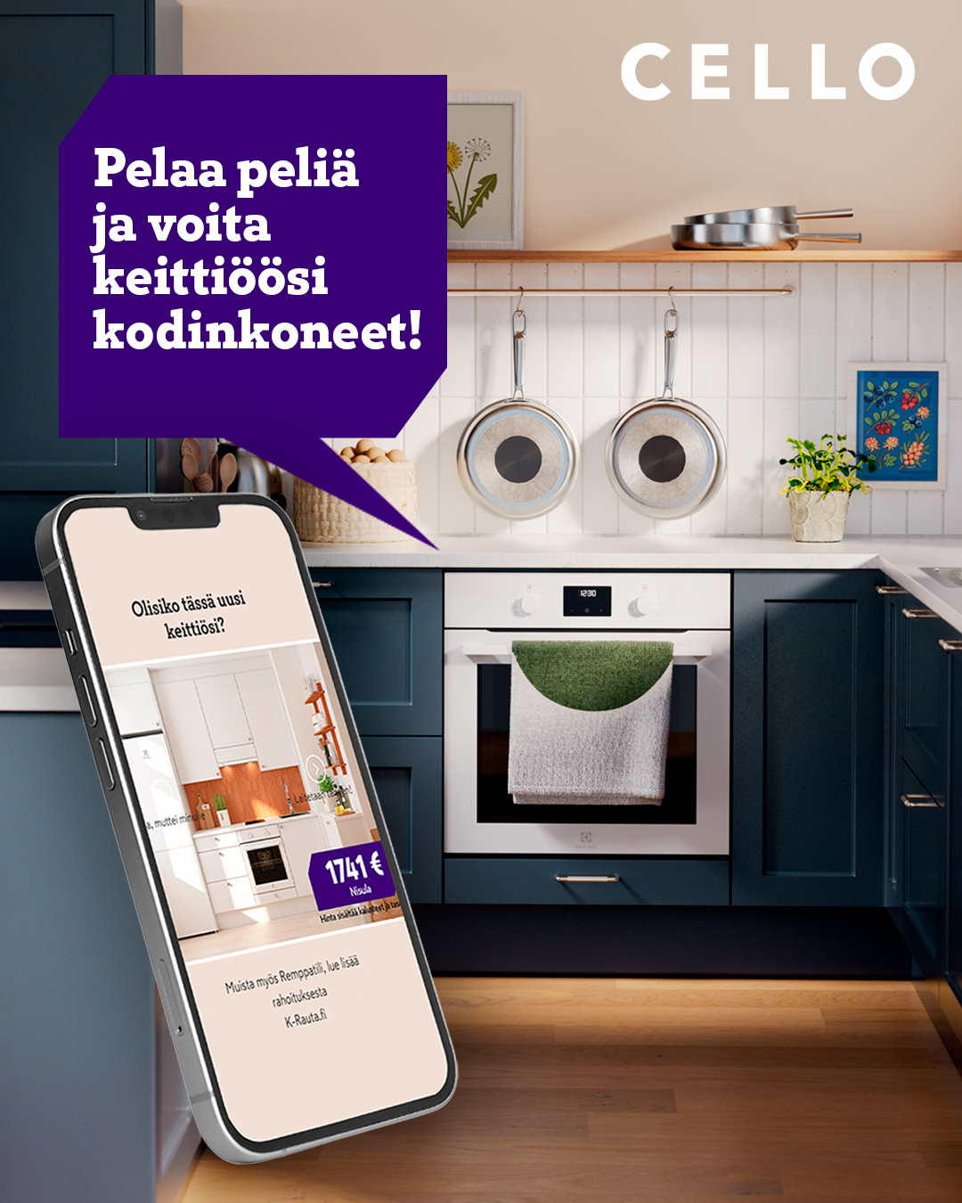 K-Rauta Facebook ad