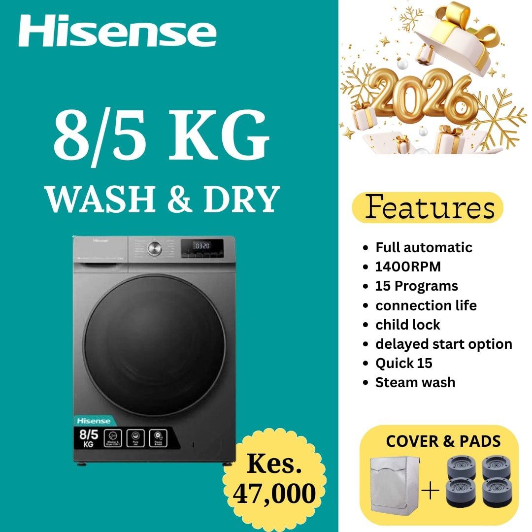 Hisense Kenya Facebook ad: Chat in Messenger