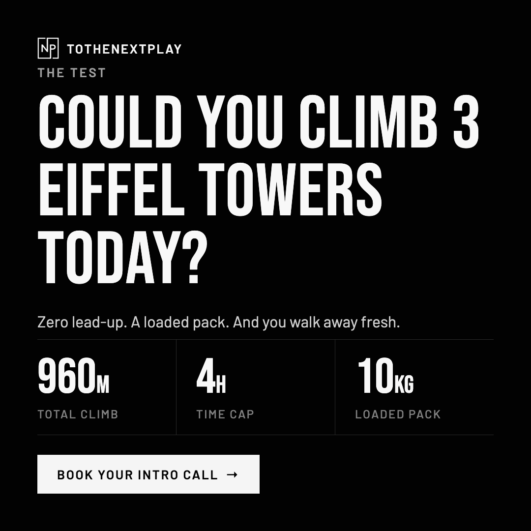 ToTheNextPlay Facebook ad: Rebuild Real Capability in Your 40s & 50s