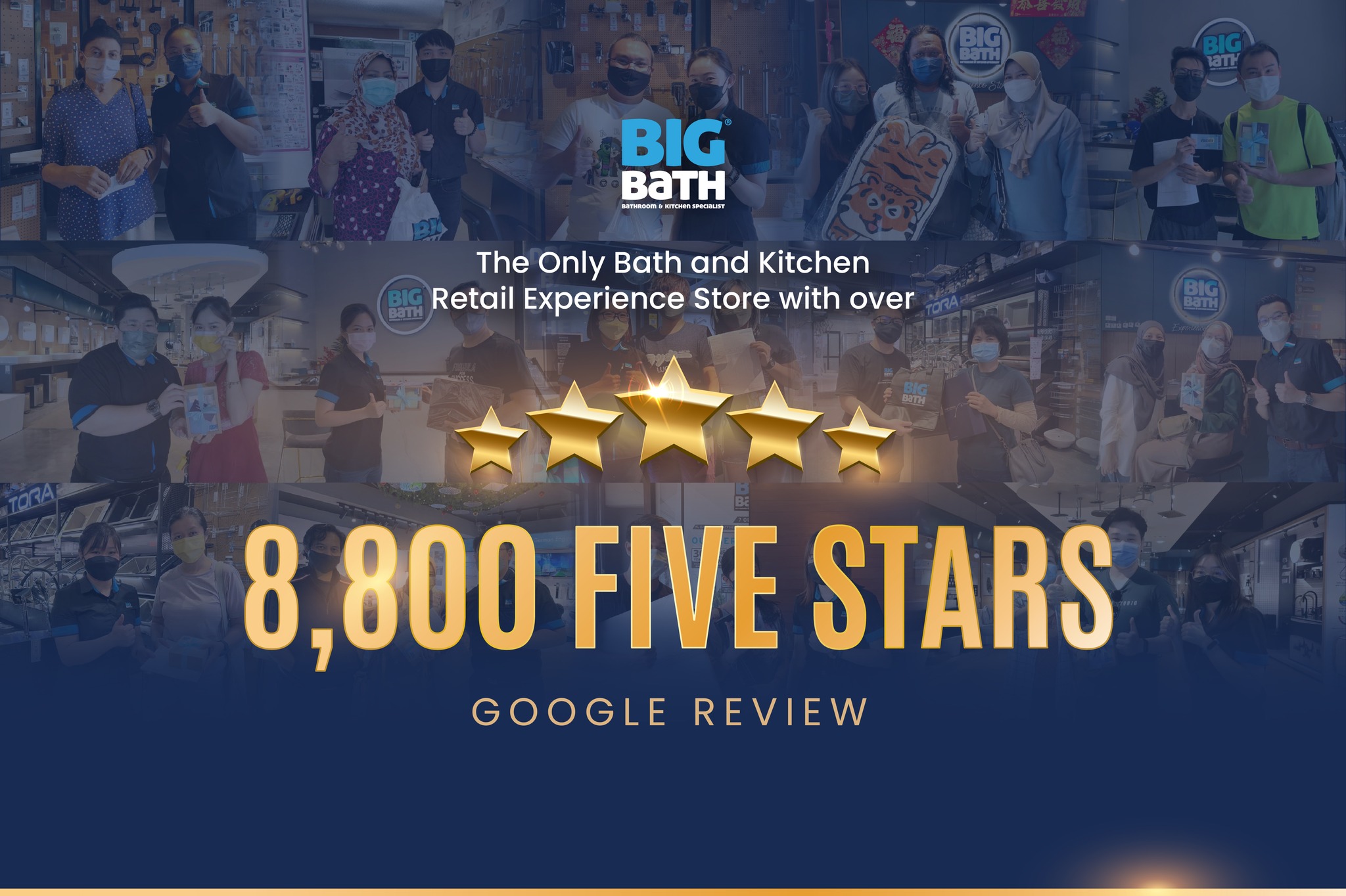 Big Bath Sdn Bhd -one stop bathroom & kitchen specialist store Facebook ad