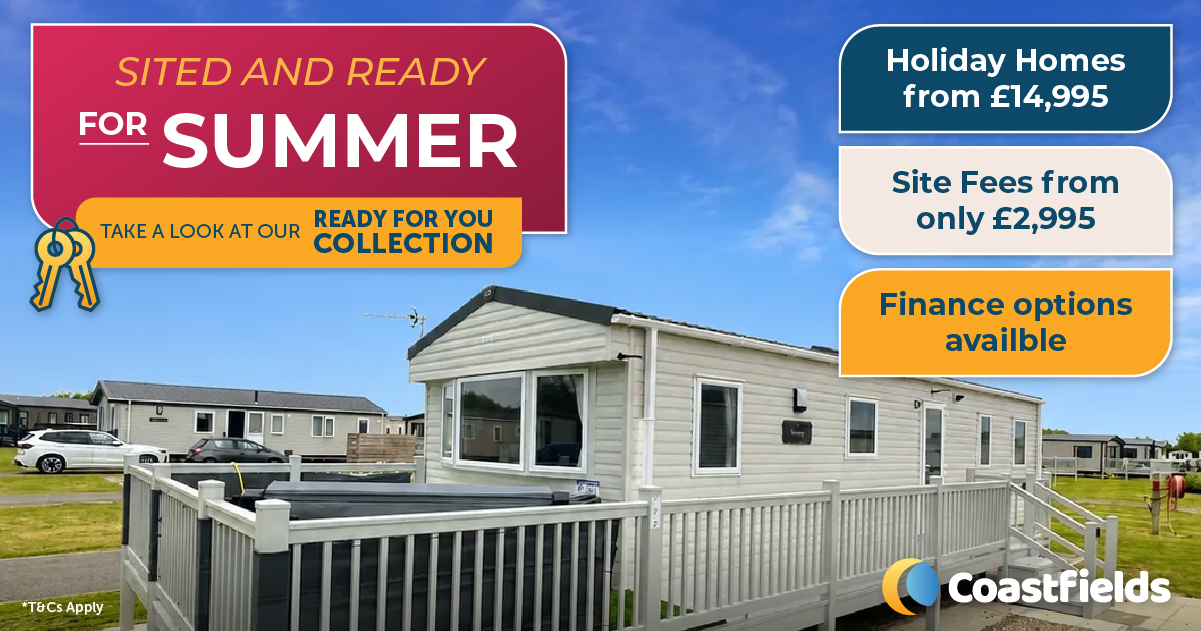 Coastfields Leisure Facebook ad from Jul 15, 2026