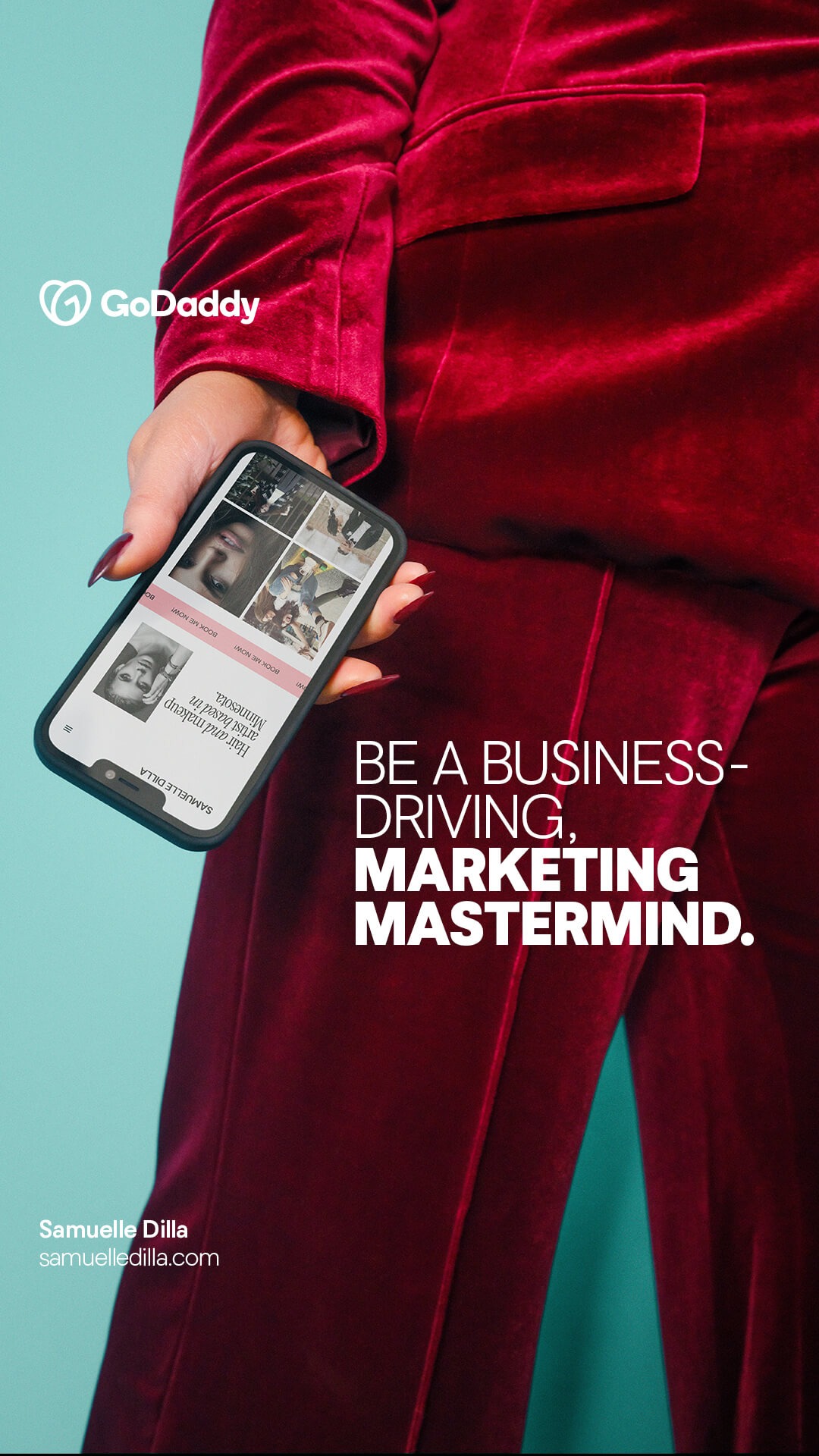 GoDaddy Facebook ad