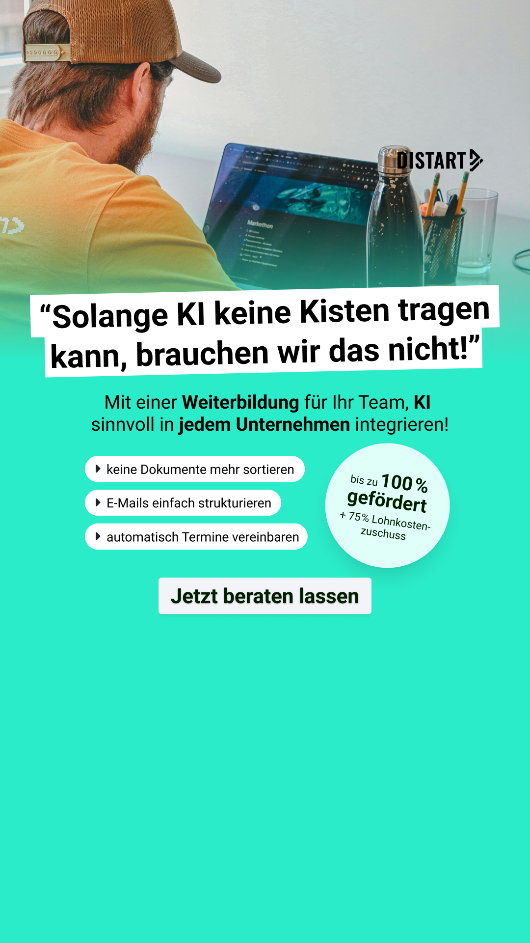 Distart Facebook ad