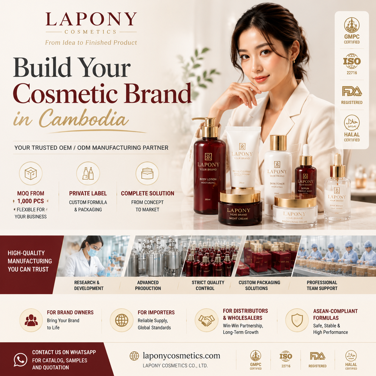 Guangzhou Lapony Cosmetics Co., Ltd. Facebook ad