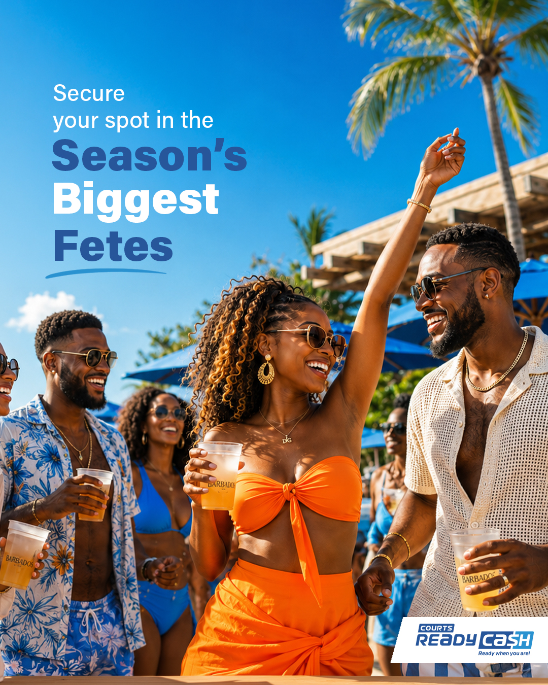 Courts Ready Cash Barbados Facebook ad: Easy, Affordable and Flexible Fast Cash from Courts…