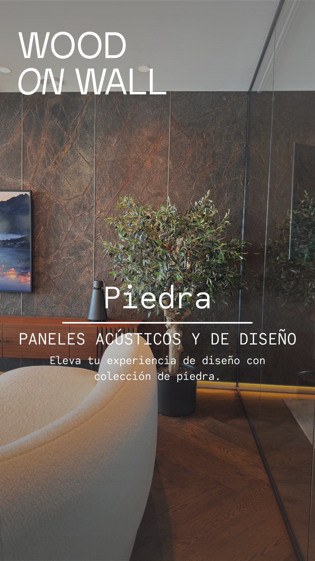 Wood on Wall España Facebook ad