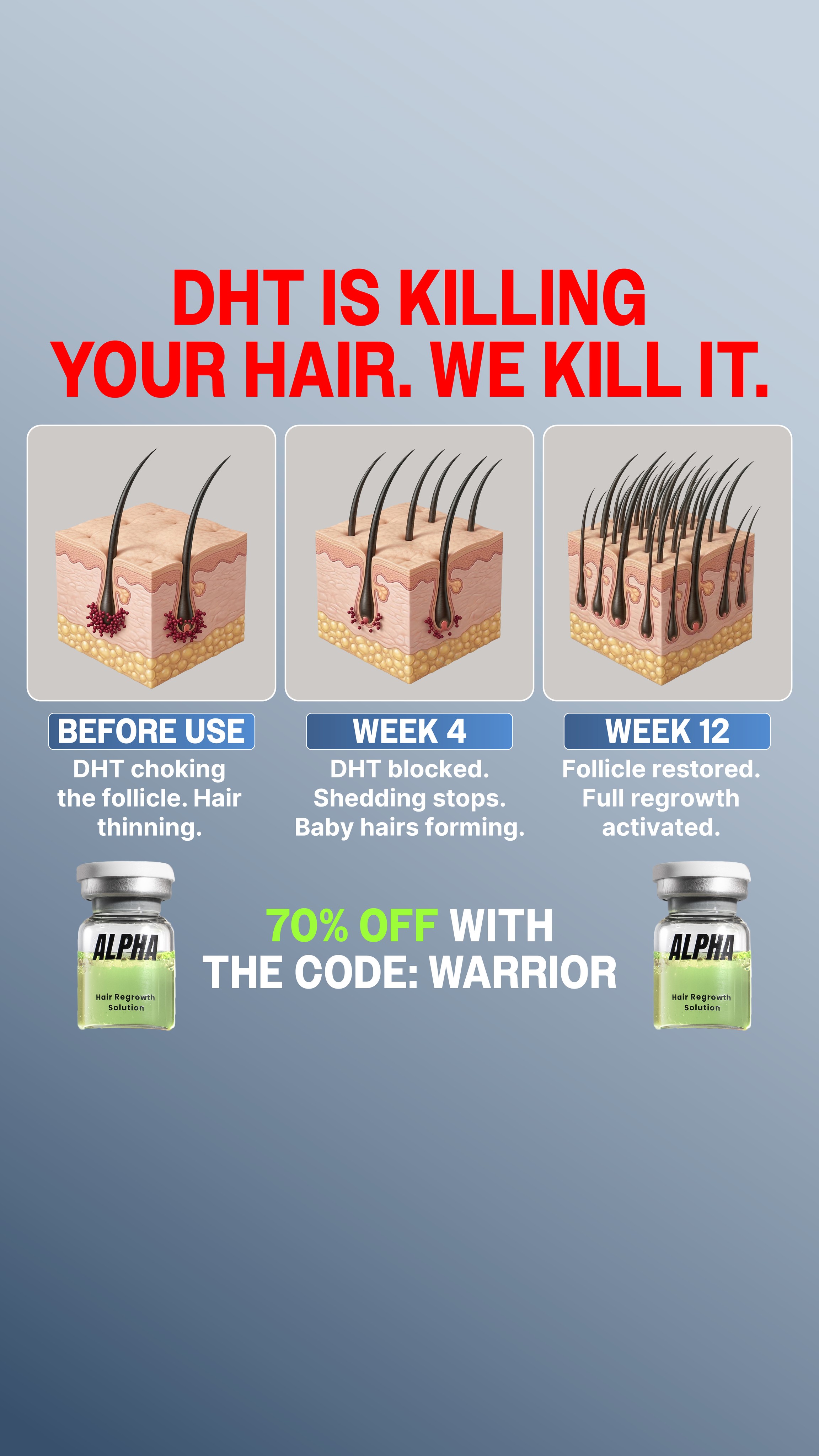 AlphaInfuse Facebook ad