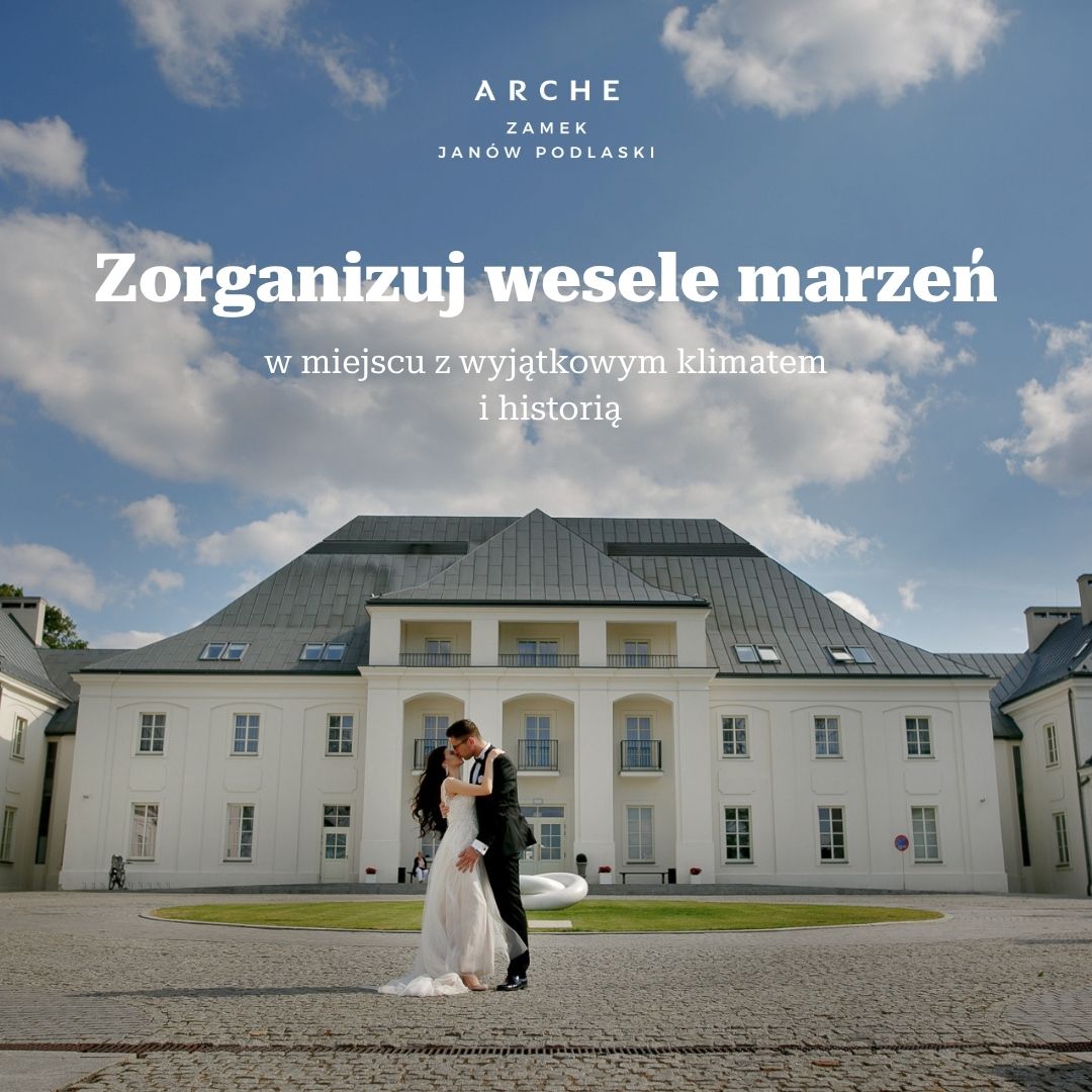 Zamek Janów Podlaski Facebook ad: Twoje wymarzone wesele w niezapomnianej scenerii