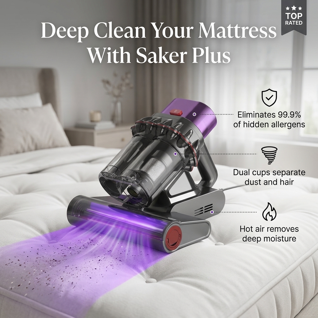 Sunnyales Facebook ad: Aless Powerful UV Bed Vacuum Cleaner