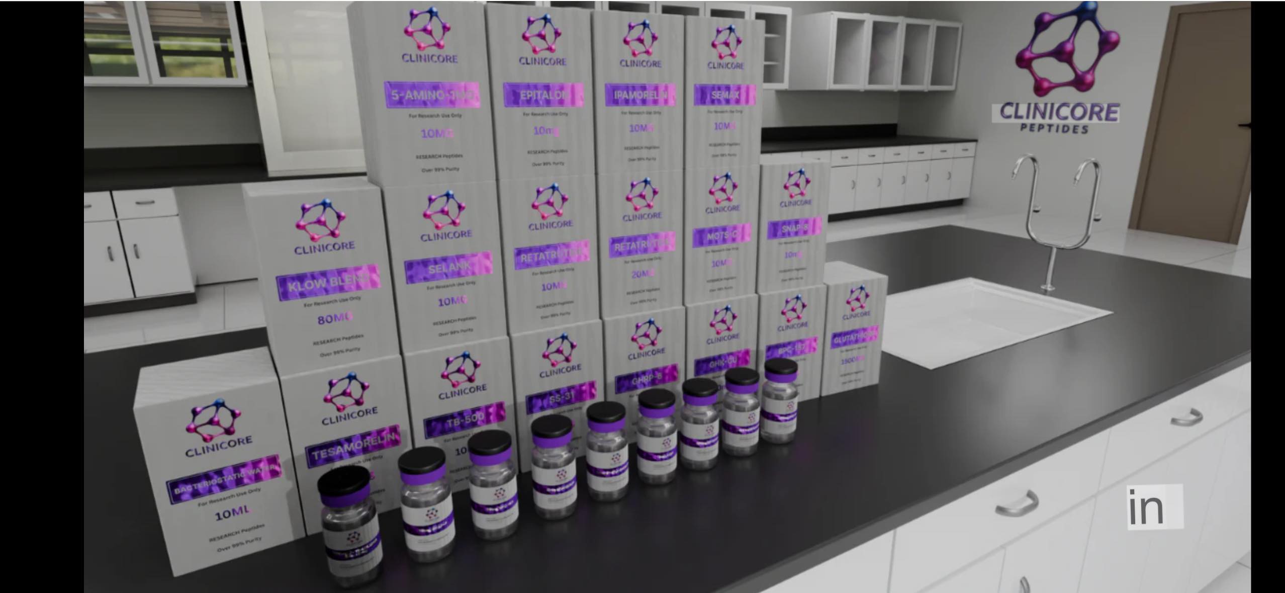 Clinicore Facebook ad: NEXT DAY DELIVERY