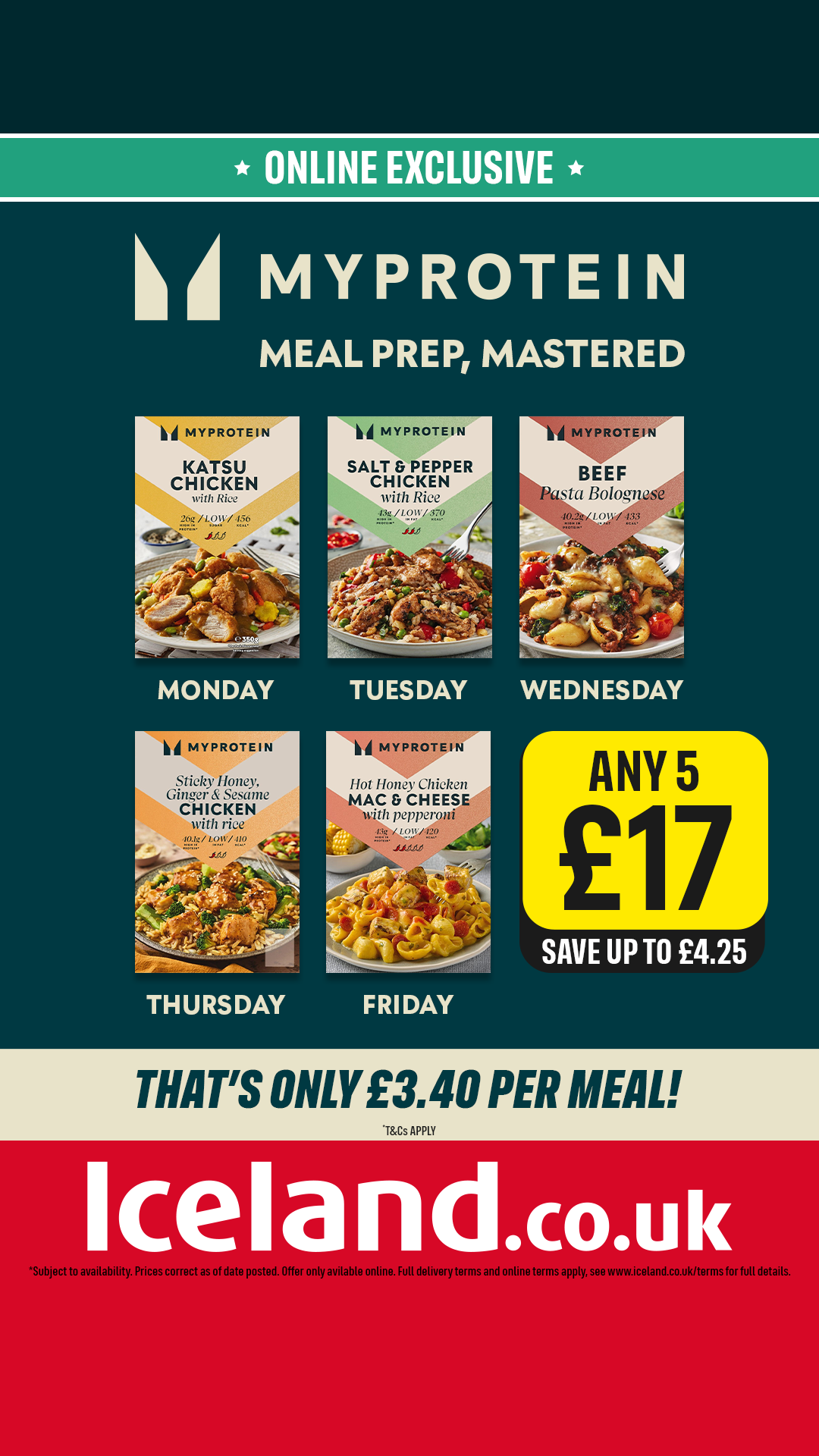 Iceland Foods Facebook ad