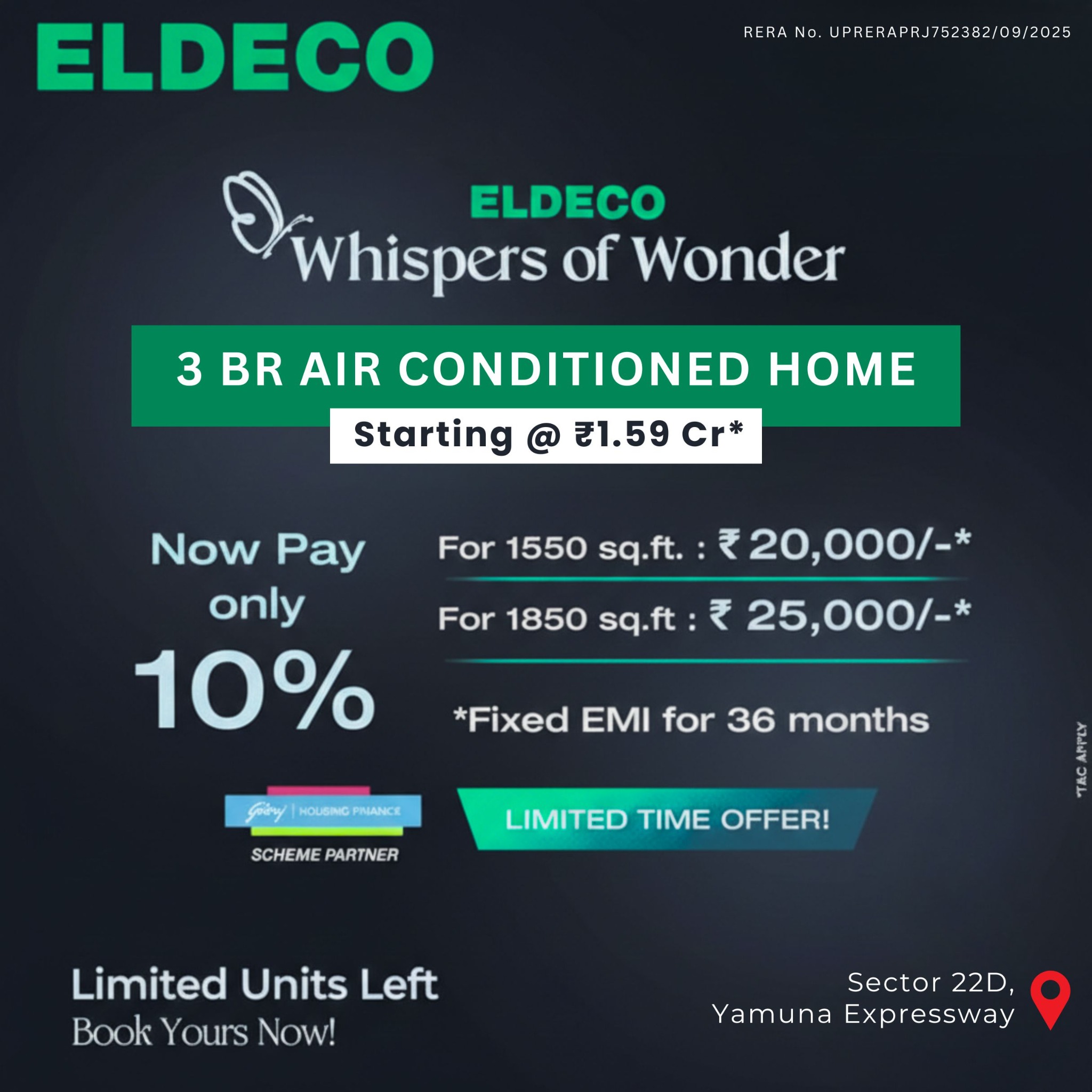 Eldeco - Yamuna Expressway Facebook ad