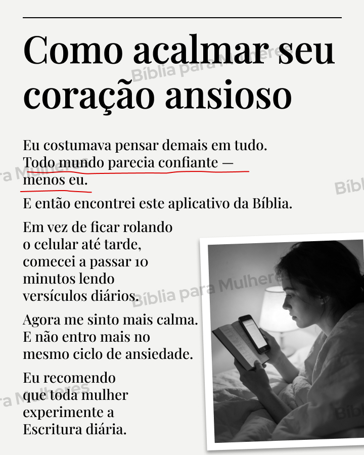 Bible for Women Facebook ad