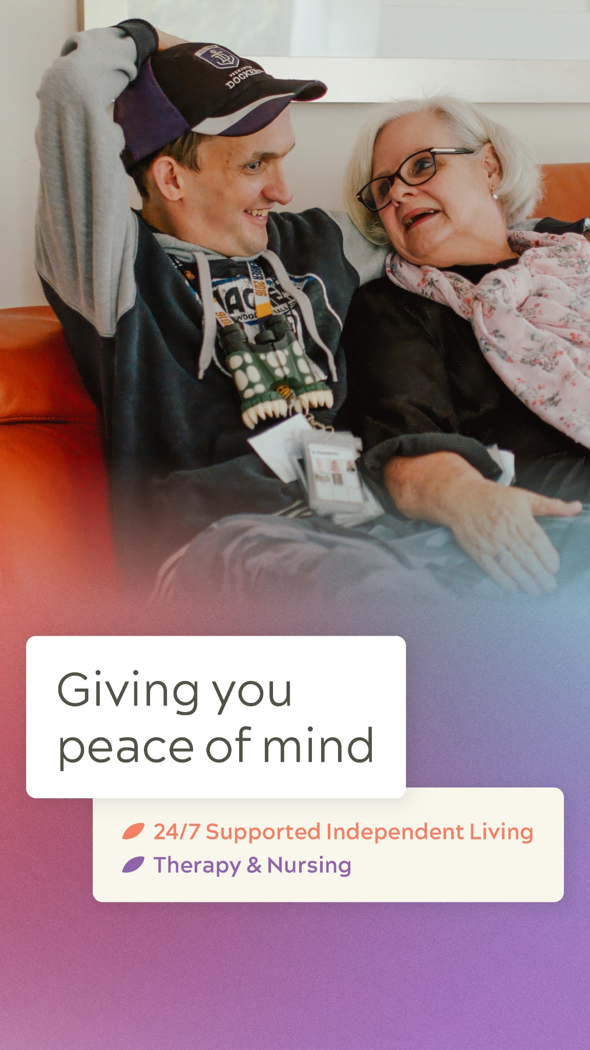Nulsen Disability Services Facebook ad