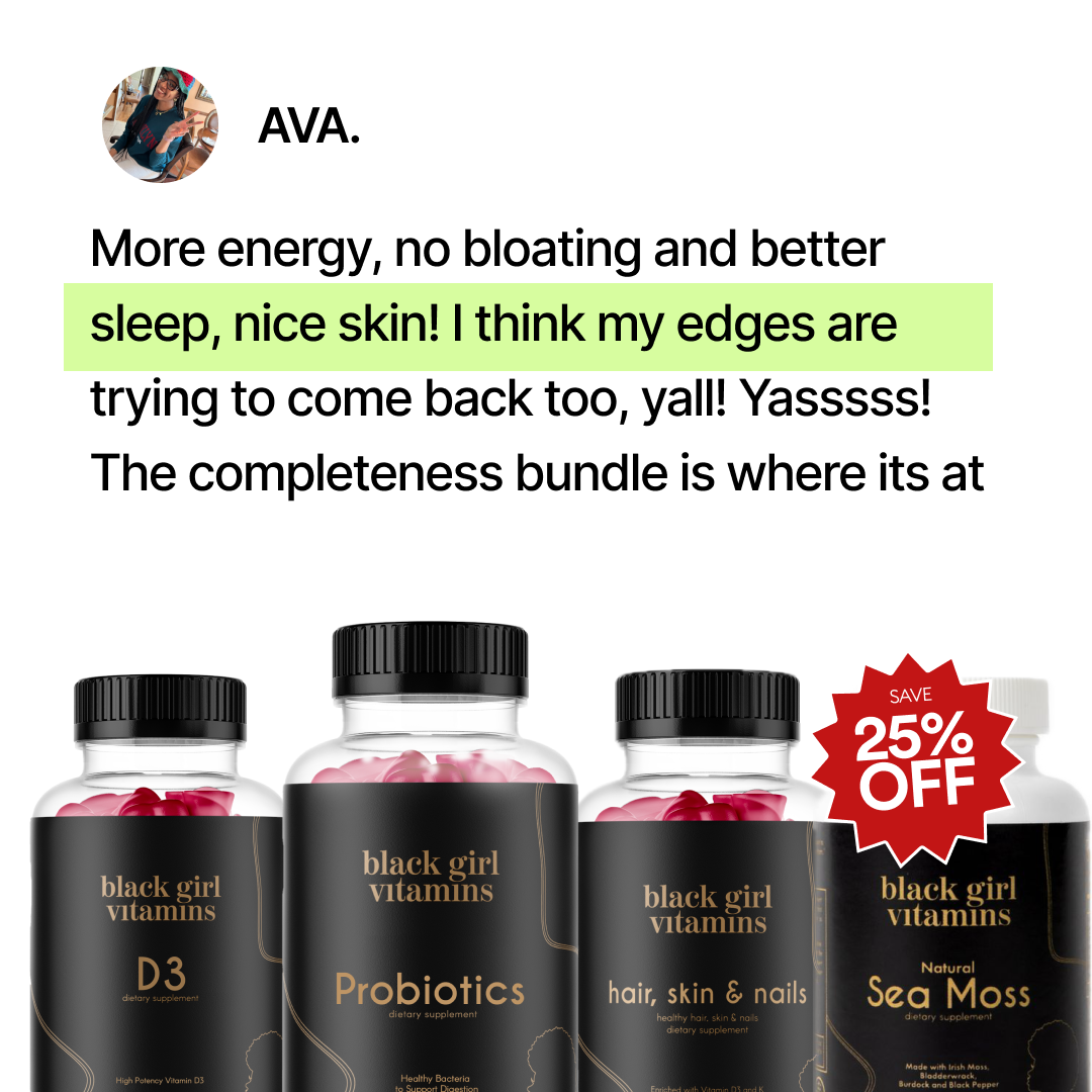 Black Girl Vitamins Facebook ad