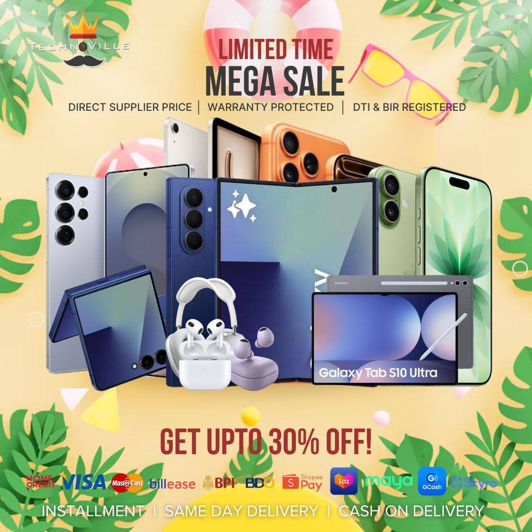 TechnoVille Facebook ad: BIG IPHONE SALE
