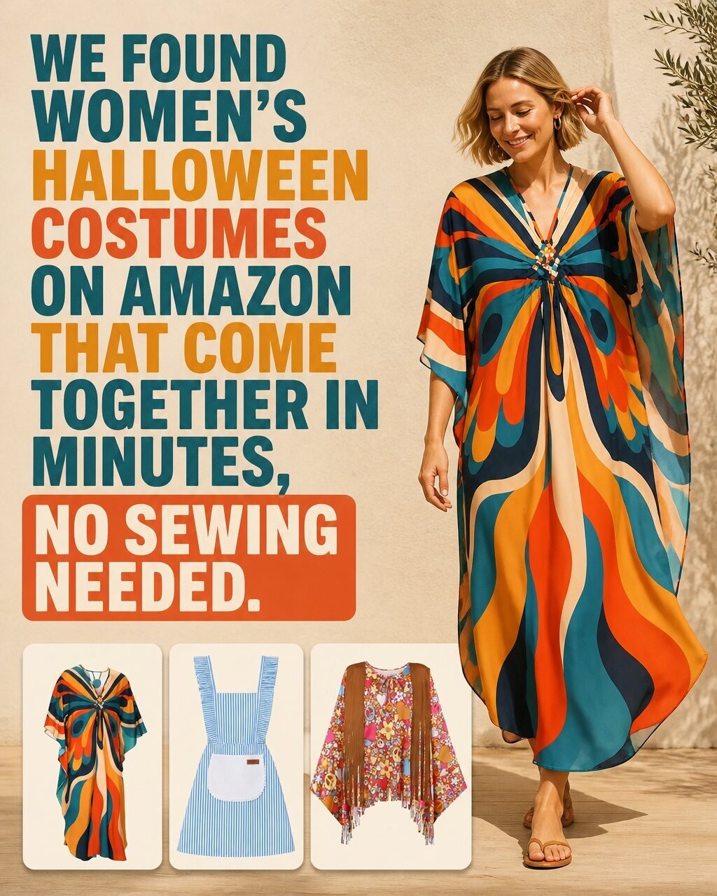 Toptenreviews Deals Facebook ad: Women's Halloween Costumes Worth Planning Ahead For