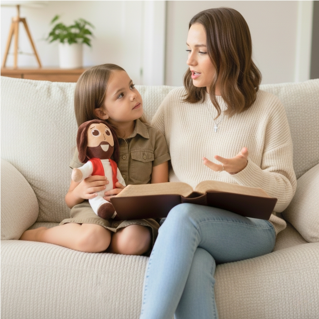 Talking Jesus Doll Facebook ad