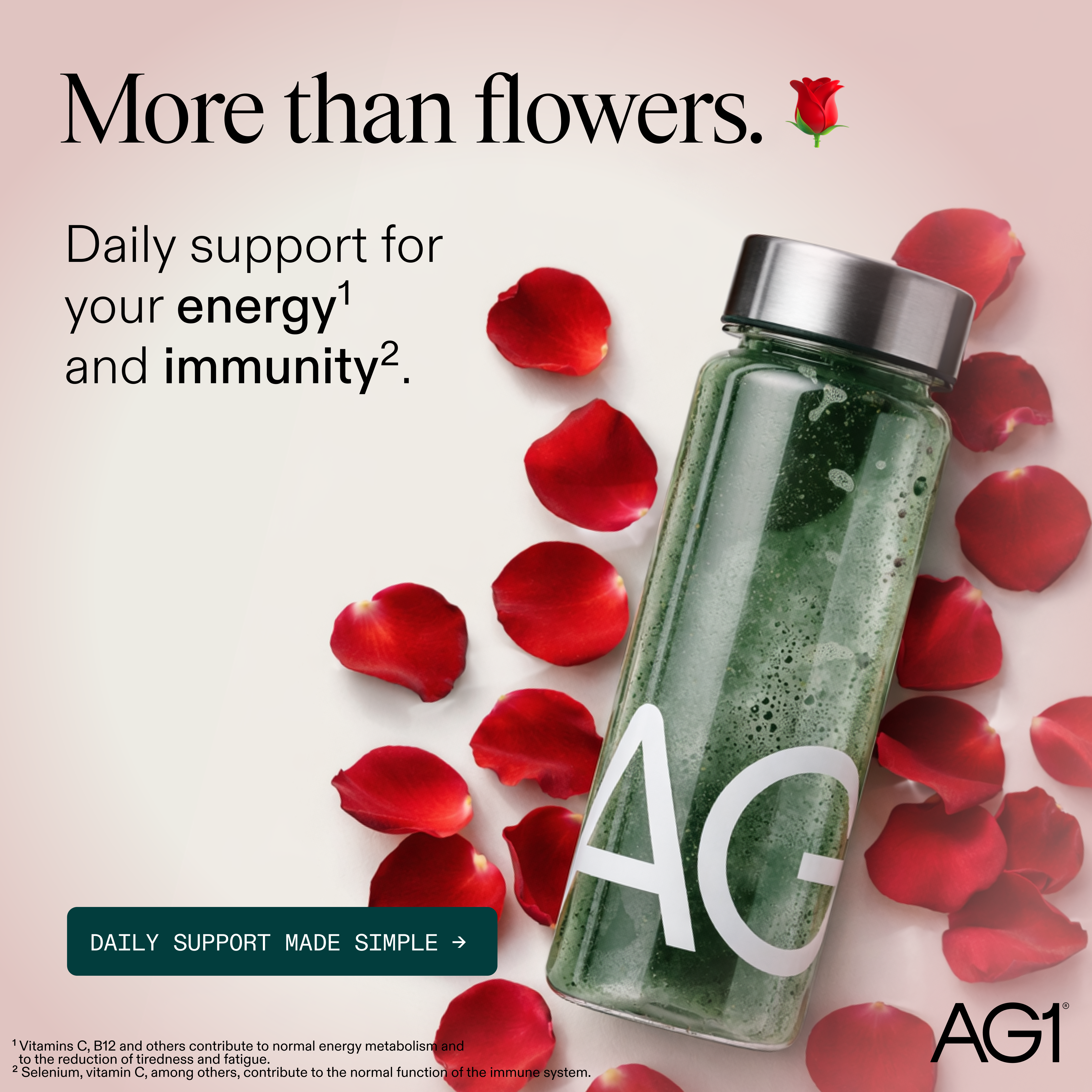 AG1 by Athletic Greens Facebook ad