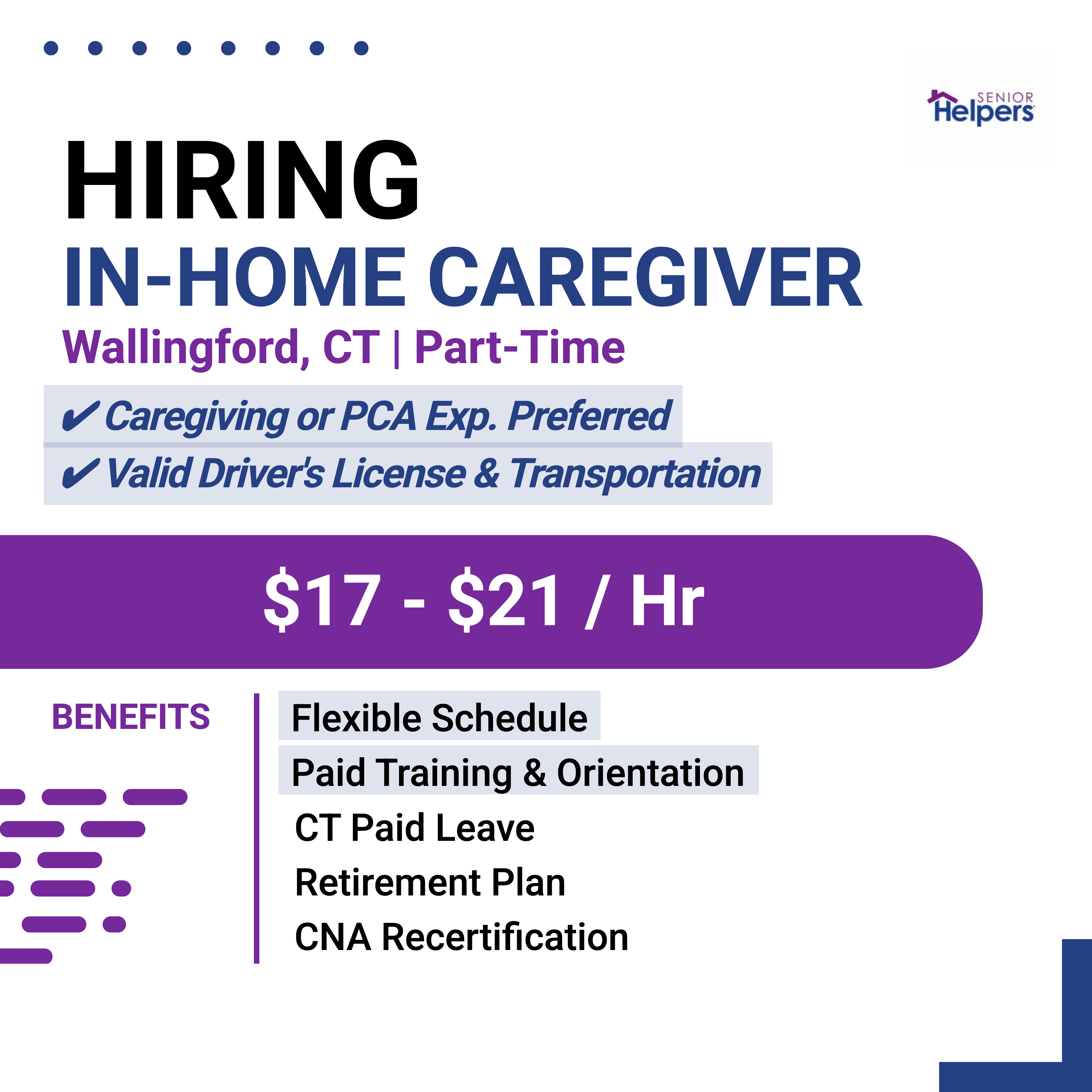 Hireline Healthcare Jobs Facebook ad