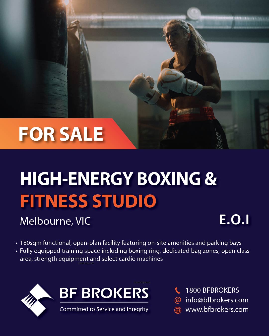 BF Brokers Group Facebook ad