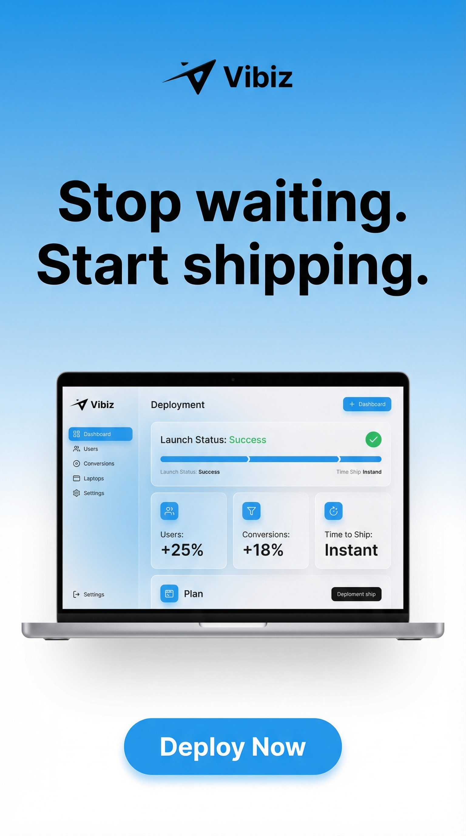 Vibiz Facebook ad