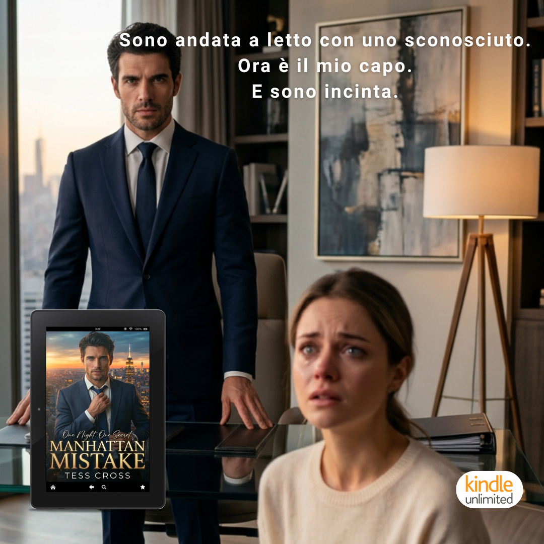 Tess Cross Facebook ad: Manhattan Mistake, Una notte. Un segreto.: Una storia…