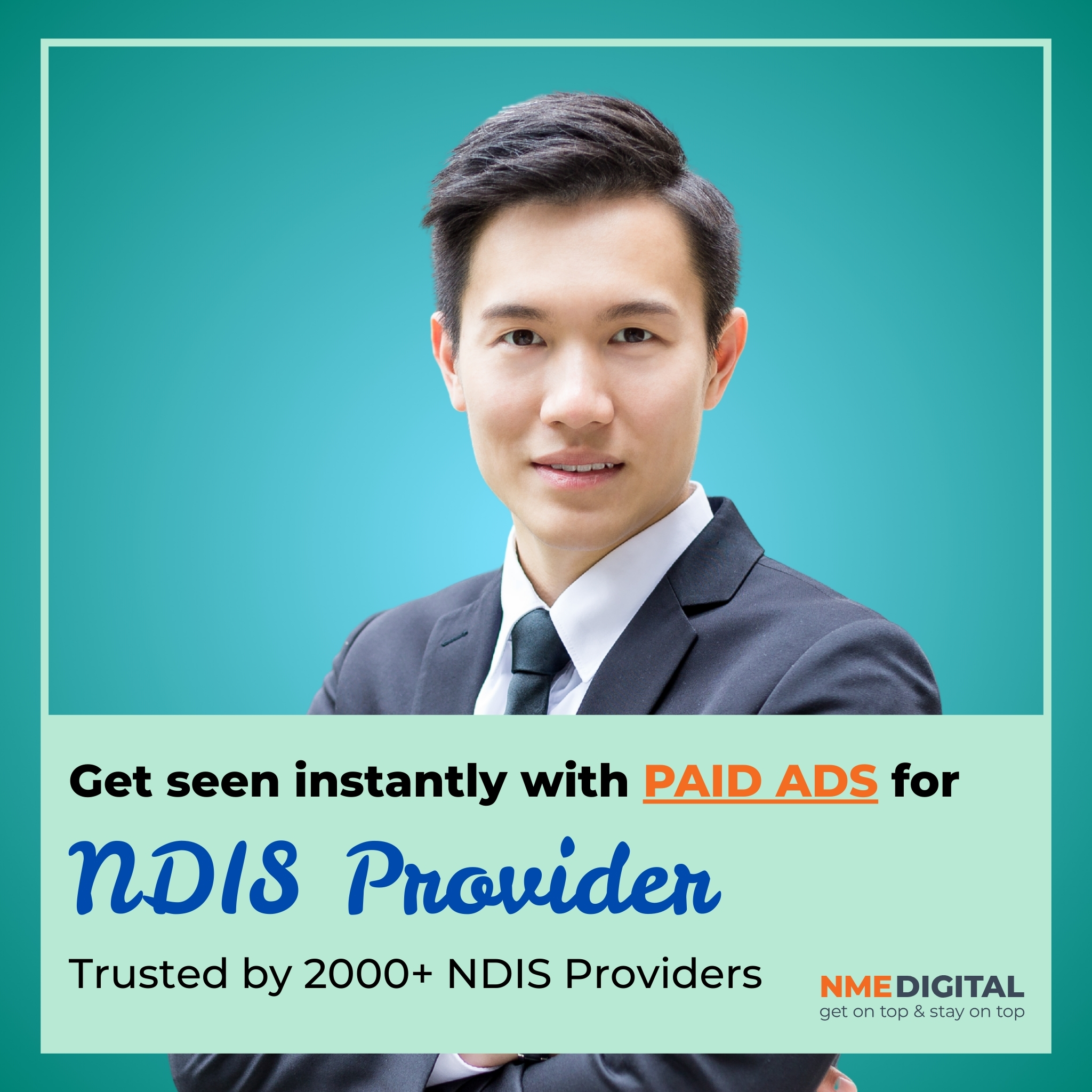 NME Digital Agency Facebook ad: Get More Participants - 100 % Proven