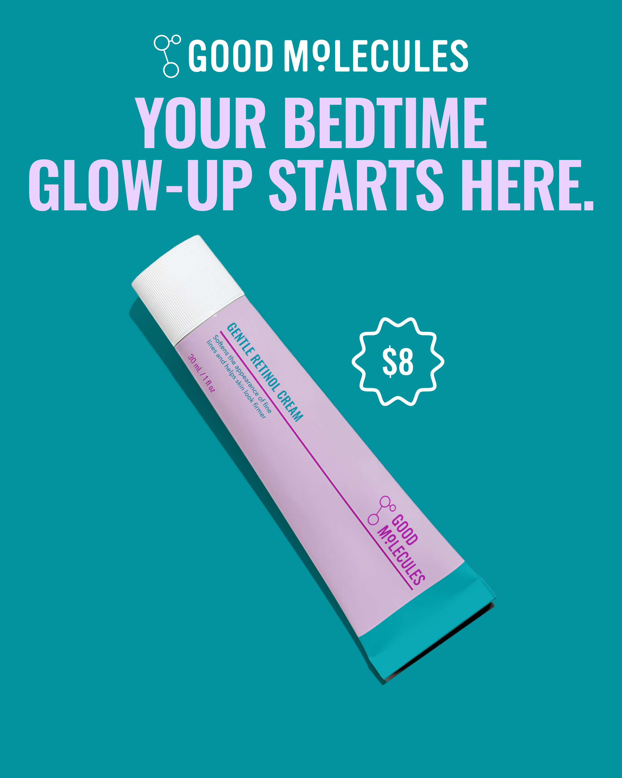 Good Molecules Facebook ad