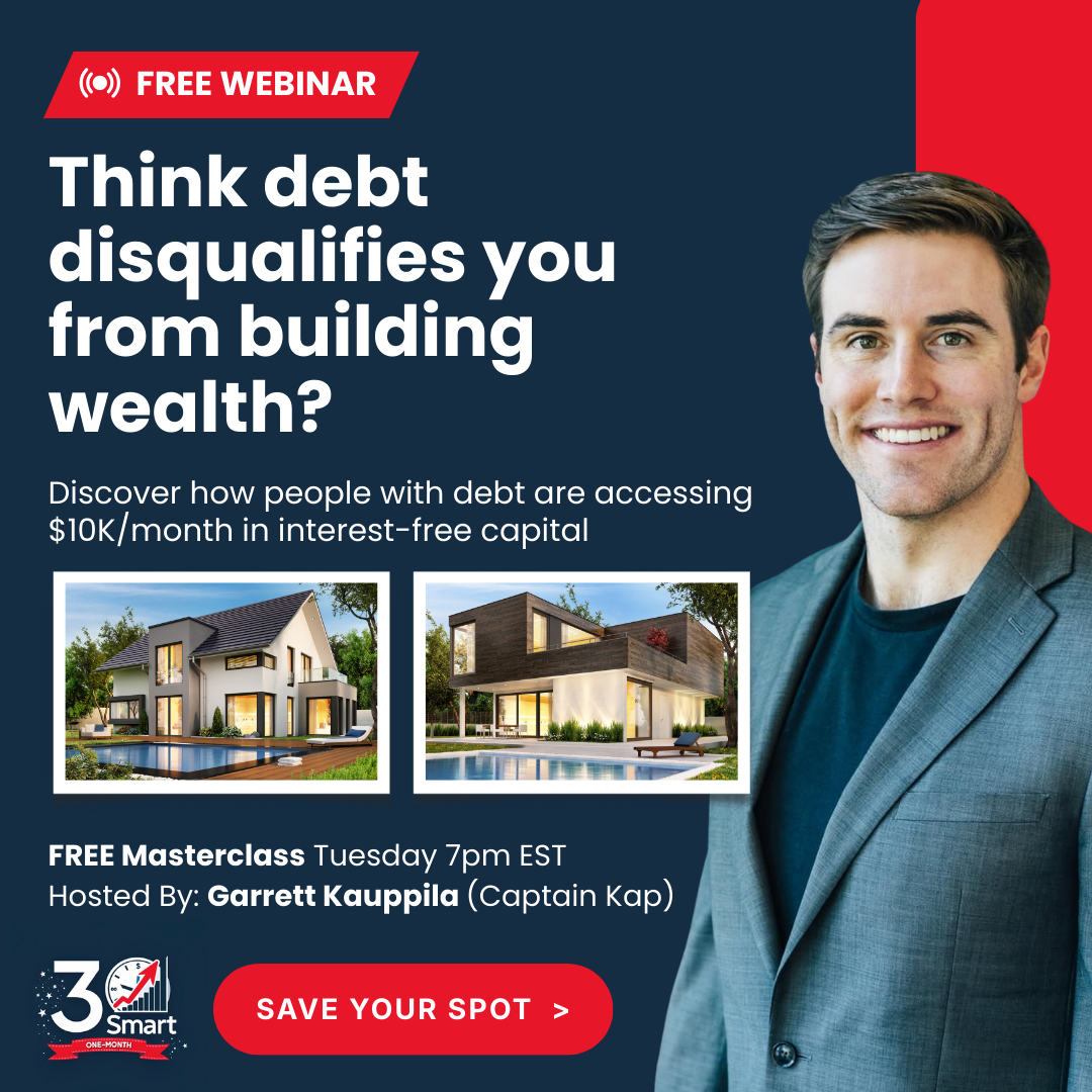 Garrett Kauppila Facebook ad: Finally Get Your Money Moving in Your Favor