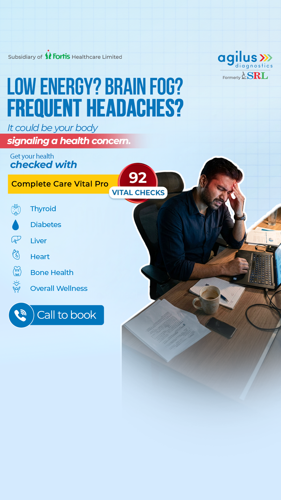 Agilus Diagnostics Facebook ad