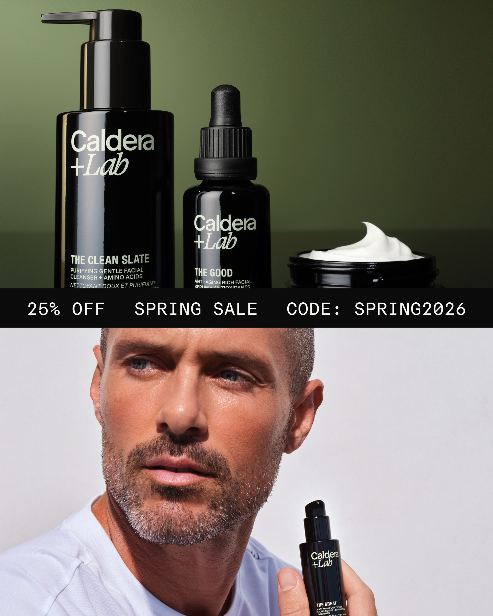 Caldera + Lab Facebook ad