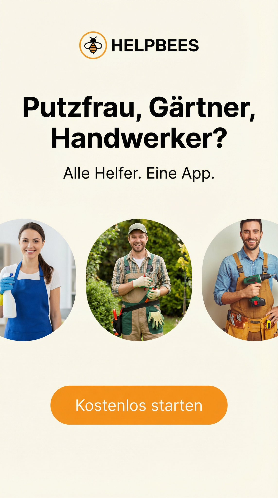 Helpbees Facebook ad from Jan 1, 2026