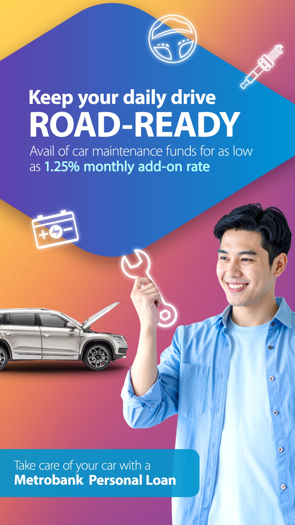 Metrobank Card Facebook ad