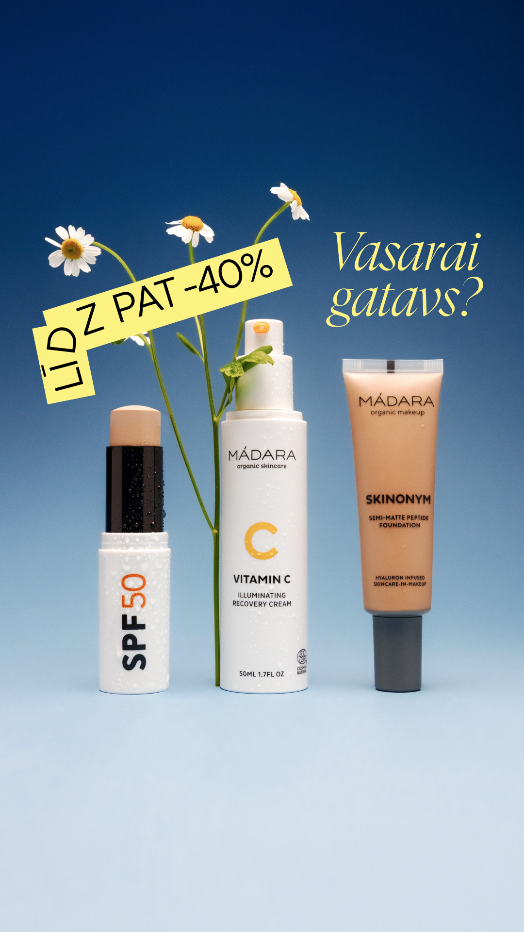Mádara Organic Skincare Facebook ad