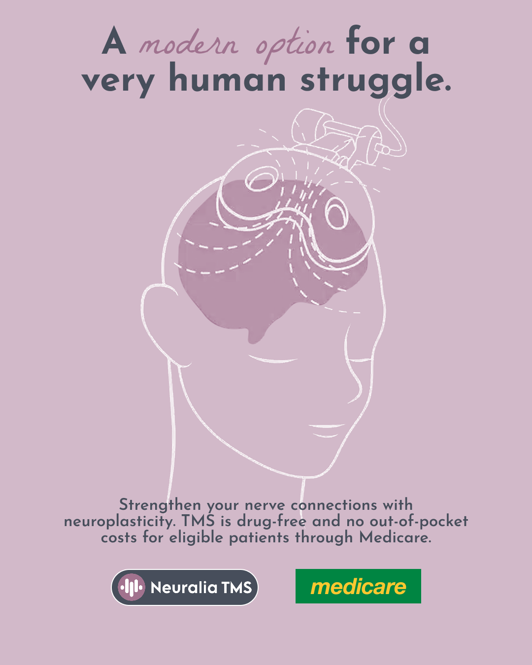 Neuralia TMS Facebook ad from May 28, 2026