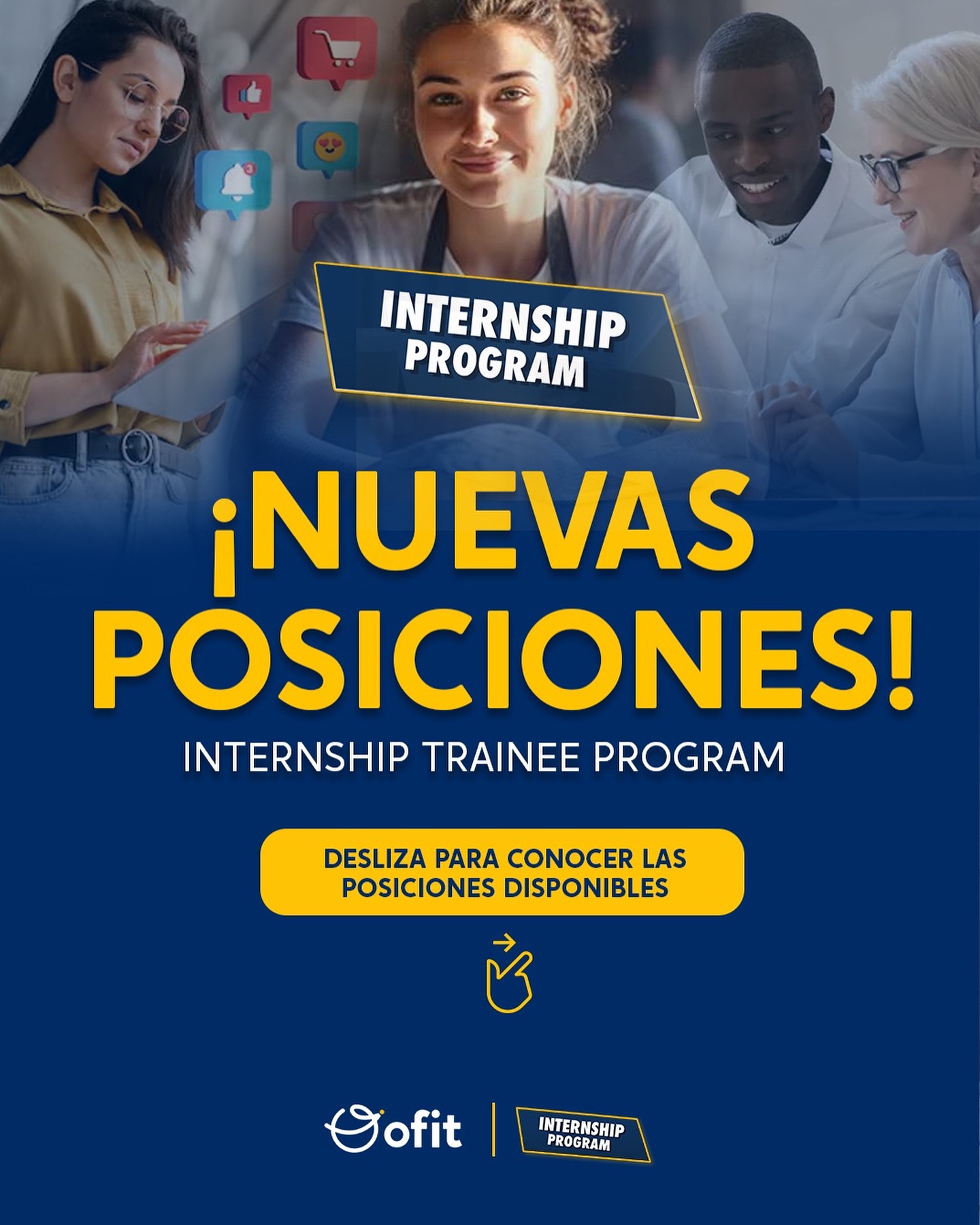 Oficina de Turismo e Intercambio Cultural, OFIT Facebook ad: ¡GOOD NEWS! NUEVAS POSICIONES DISPONIBLES para nuestro…
