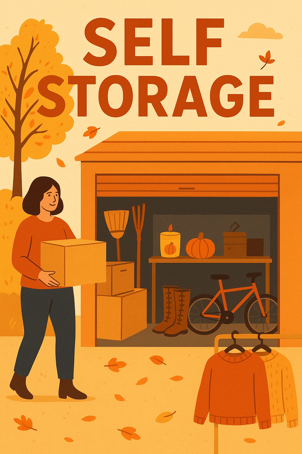 PQ Self / RV Storage and UHAUL Dealership Facebook ad: As the crisp air of Fall rolls in…