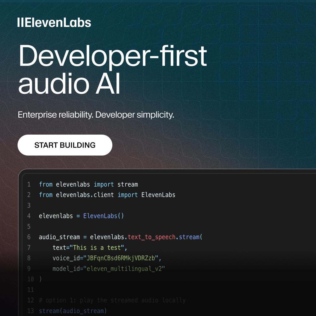 ElevenLabs Facebook ad