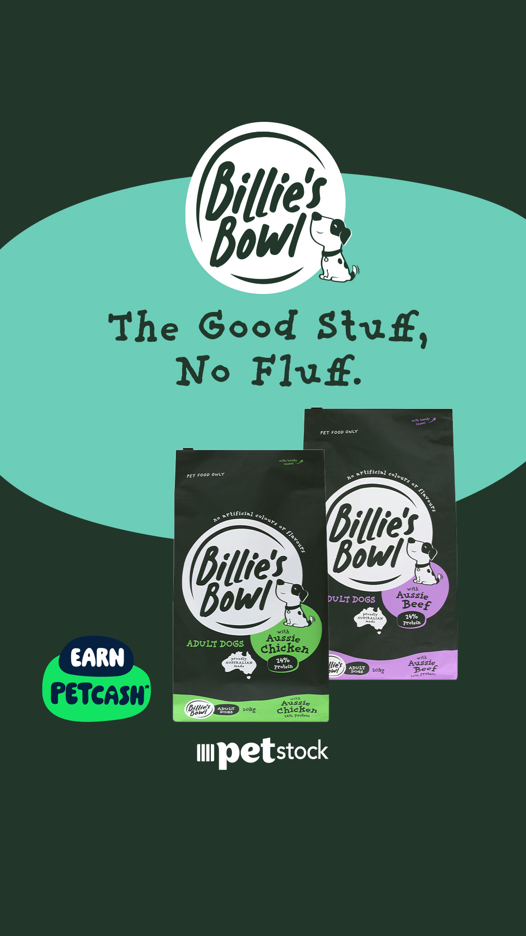 Petstock Facebook ad