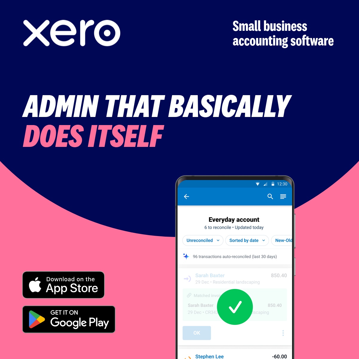 Xero Facebook ad