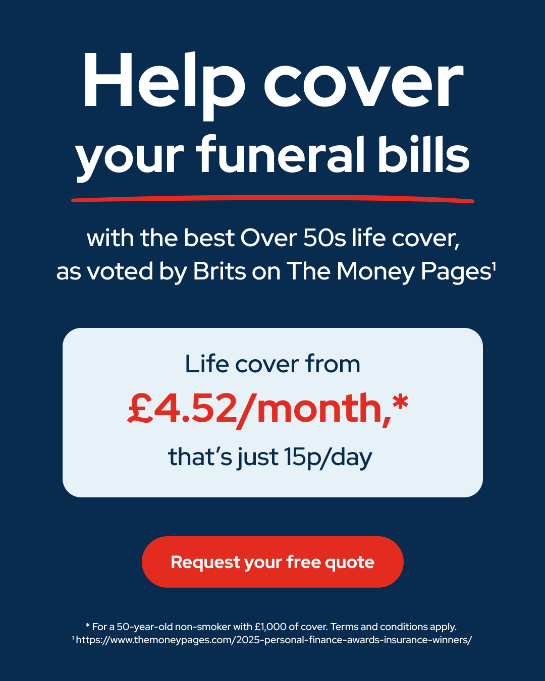 British Seniors Facebook ad