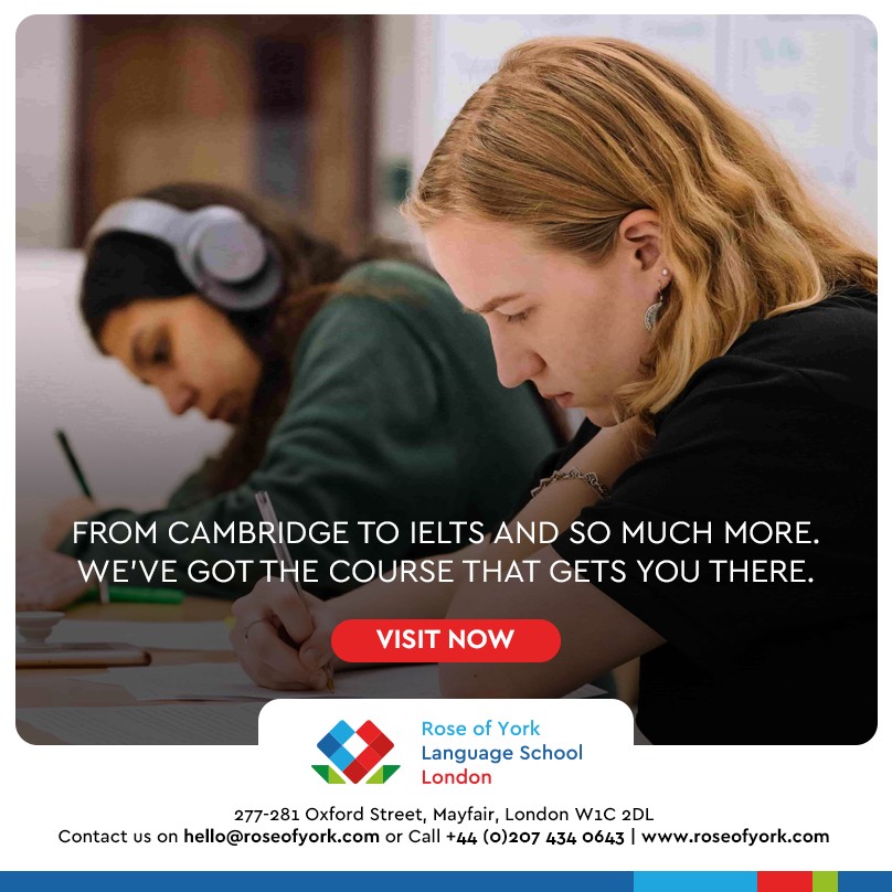 Rose of York Facebook ad: Whether you're working towards a Cambridge qualification or…