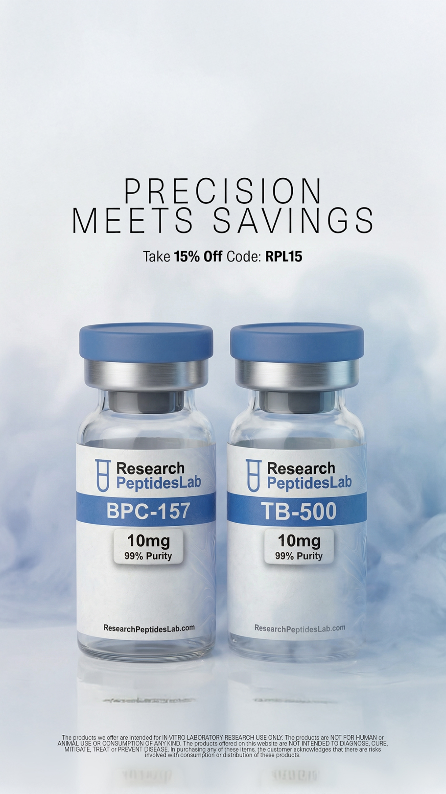 Research Peptides Lab Facebook ad