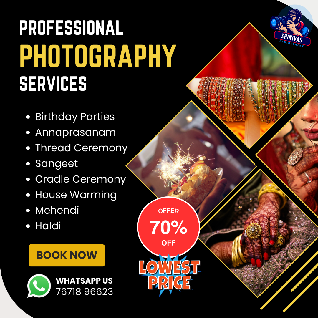 Srinivas Photography Facebook ad